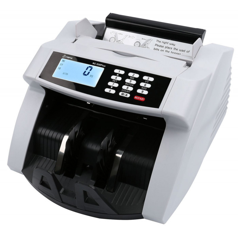 Compteuse de Billets Olympia NC 520 Plus Blanc En Tunisie