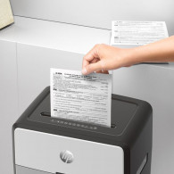 Destructeur De Documents HP One Shred 24CC Noir & Blanc