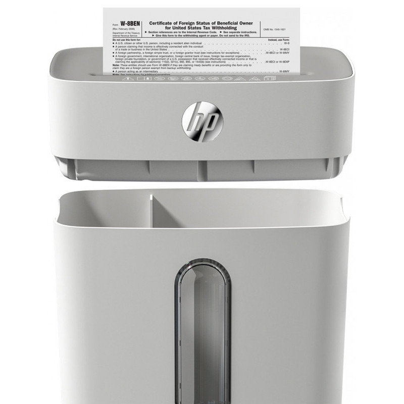 Destructeur De Documents HP One Shred 8CC Blanc en Tunisie