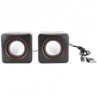 Haut Parleur Filaire multimédia USB 101DP Noir En Tunisie