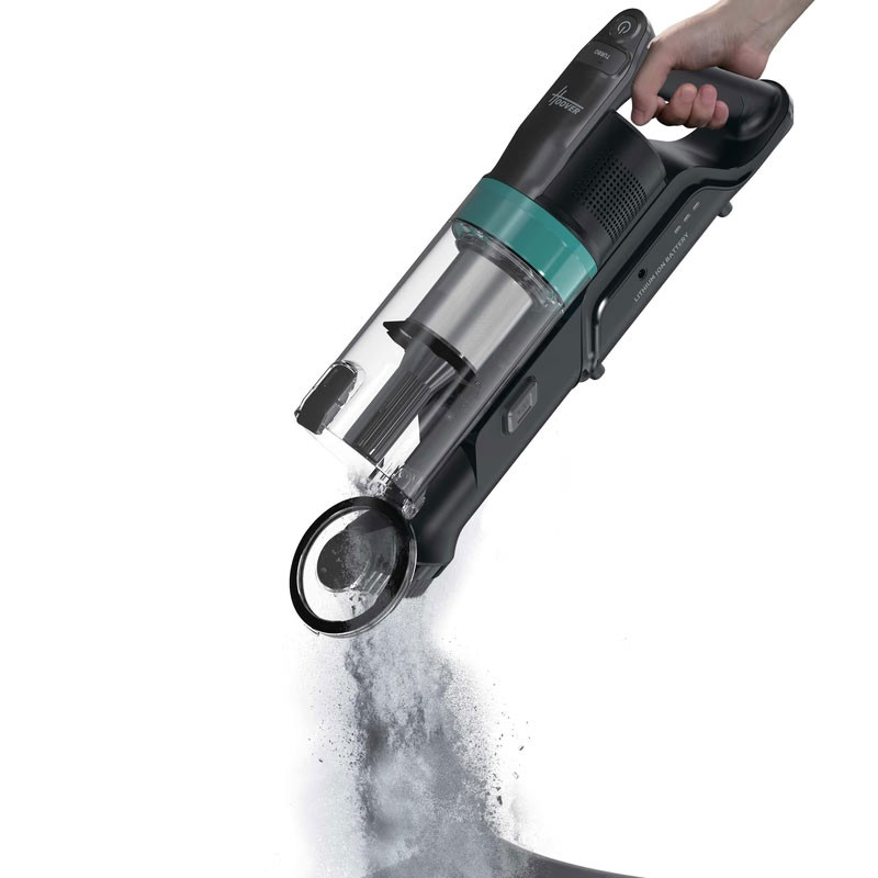Aspirateur Balai Sans Fil Hoover Petflexi 165W Noir & Turquoise en Tunisie