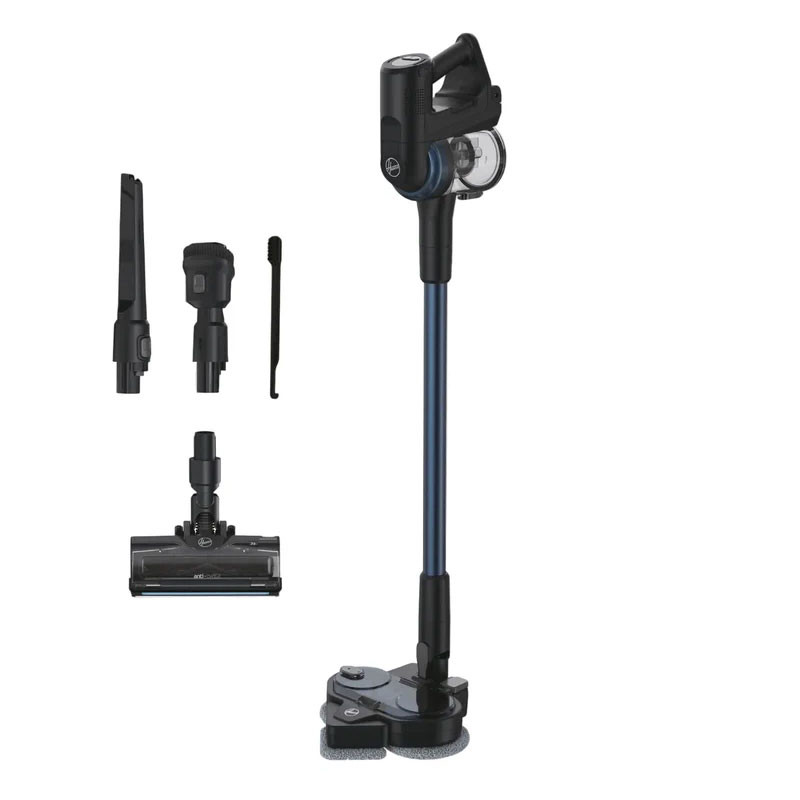 Aspirateur Balai Sans Fil Hoover HF4P10HYDRO 240W Noir & Bleu en Tunisie