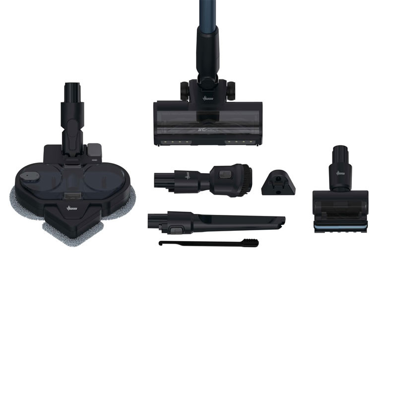 Aspirateur Balai Sans Fil Hoover HF4P10HYDRO 240W Noir & Bleu en Tunisie