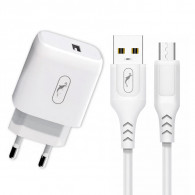 Chargeur Sky Dolphin SC22E Type C Smart Charge Blanc