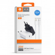 Chargeur Wuw T81 20W Lighting Avec Câble Blanc En Tunisie