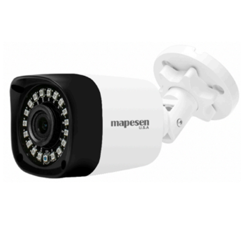 Caméra De Surveillance Extérieur Mapesen Bullet 2MP Blanc En Tunisie
