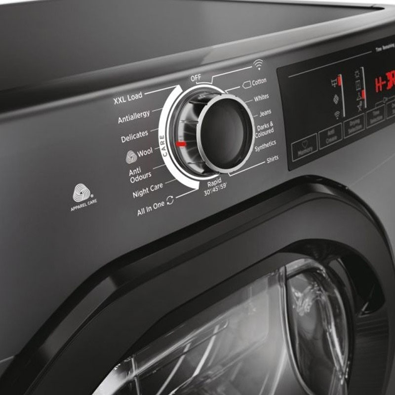 Sèche Linge Frontale Hoover HREC10TBER Smart 10kg Silver en Tunisie