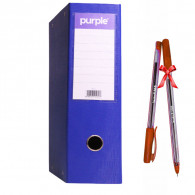 Classeur à Levier Essential Purple Dos 75mm Bleu en Tunisie