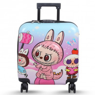 Valise Enfant Carre Disney 3D Labubu 28 Litres Assorties En Tunisie