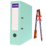 Classeur à Levier Purple Essential 75mm A4 Vert Pastel en Tunisie