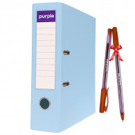 Classeur à Levier Purple Essential 75mm A4 Bleu Pastel en Tunisie