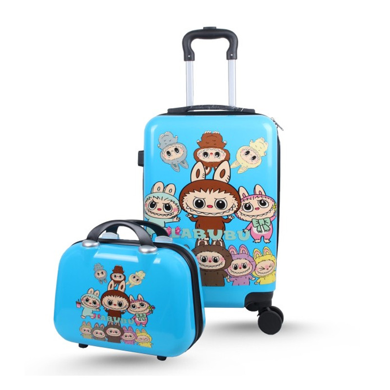 Valise Enfant Oval Labubu TOP665-12 35Litres T2 Bleu Ciel en Tunisie