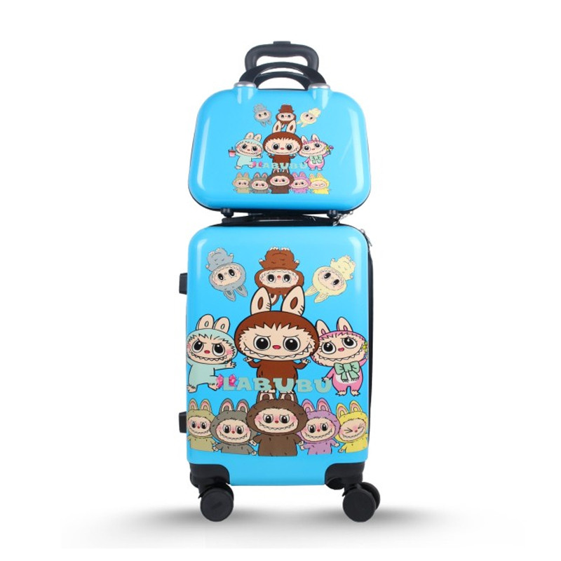 Valise Enfant Oval Labubu TOP665-12 35Litres T2 Bleu Ciel en Tunisie