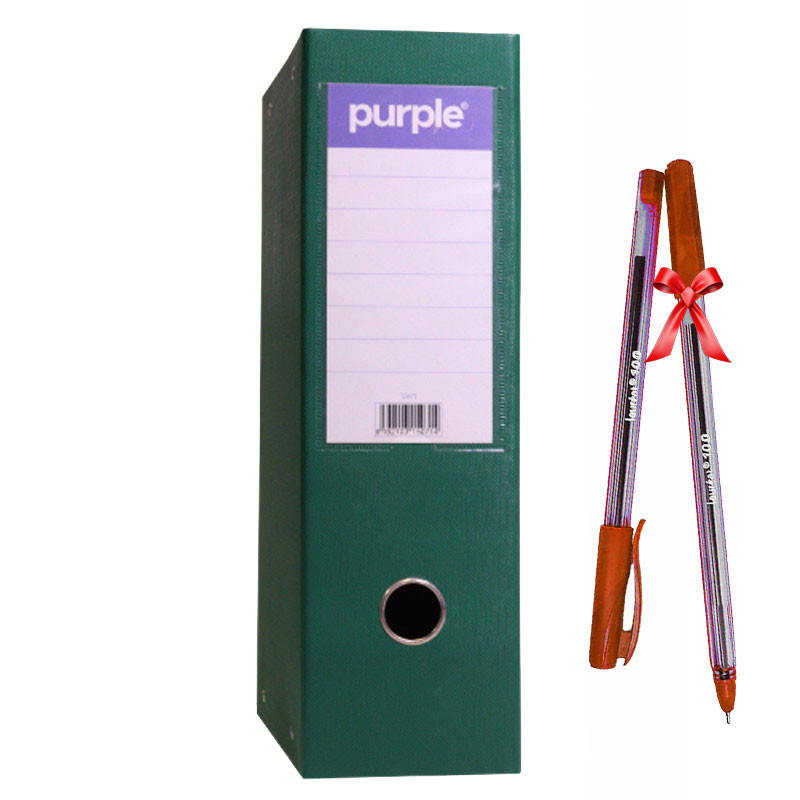 Classeur à Levier Purple Essential Dos 75mm Vert en Tunisie