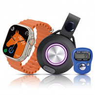 Montre Connectée Telzeal C51 Noir + Haut-Parleur + Sebha Electronique