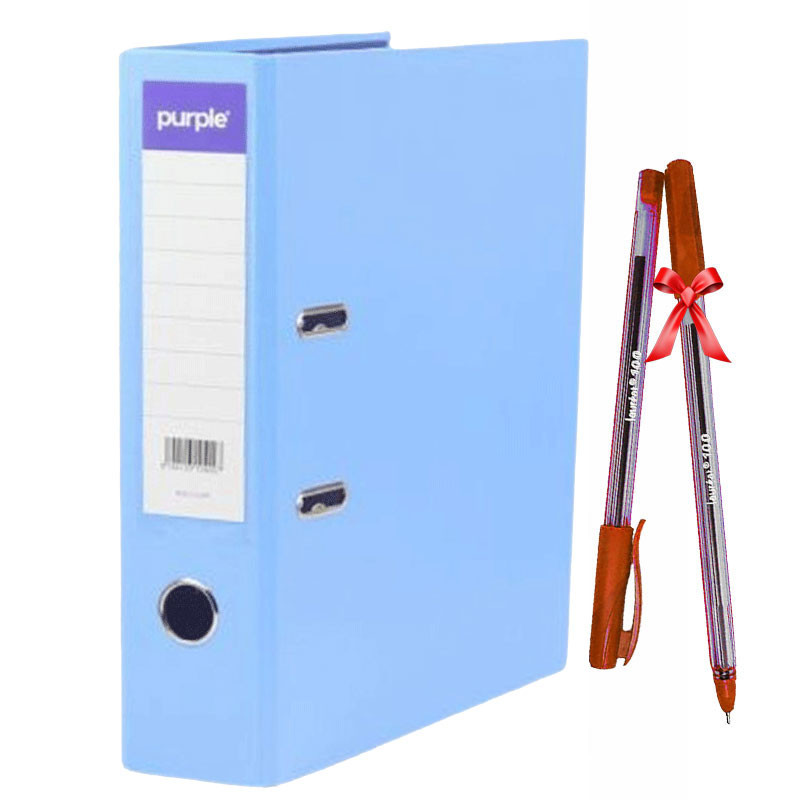 Classeur à Levier Purple Dos 55 Bleu Ciel en Tunisie