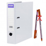 Classeur à Levier Purple Dos 55 Blanc en Tunisie