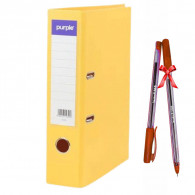 Classeur à Levier Purple Dos 55 Jaune en Tunisie