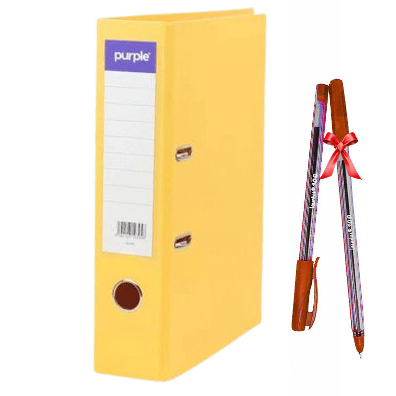 Classeur à Levier Purple Dos 55 Jaune en Tunisie