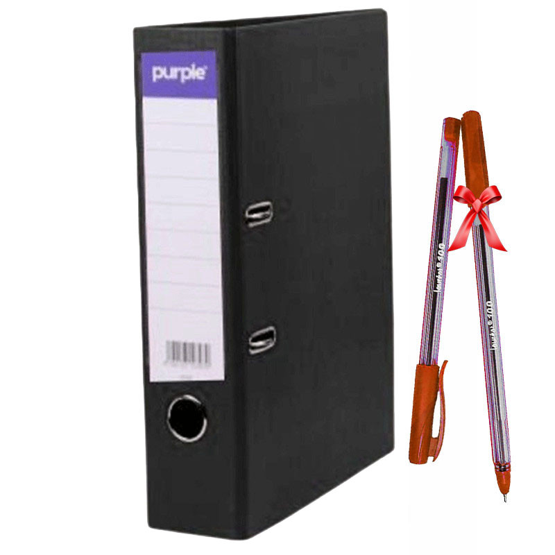 Classeur à Levier Purple Dos 75 Noir en Tunisie