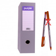 Classeur à Levier Purple Essential Dos 75mm Gris en Tunisie