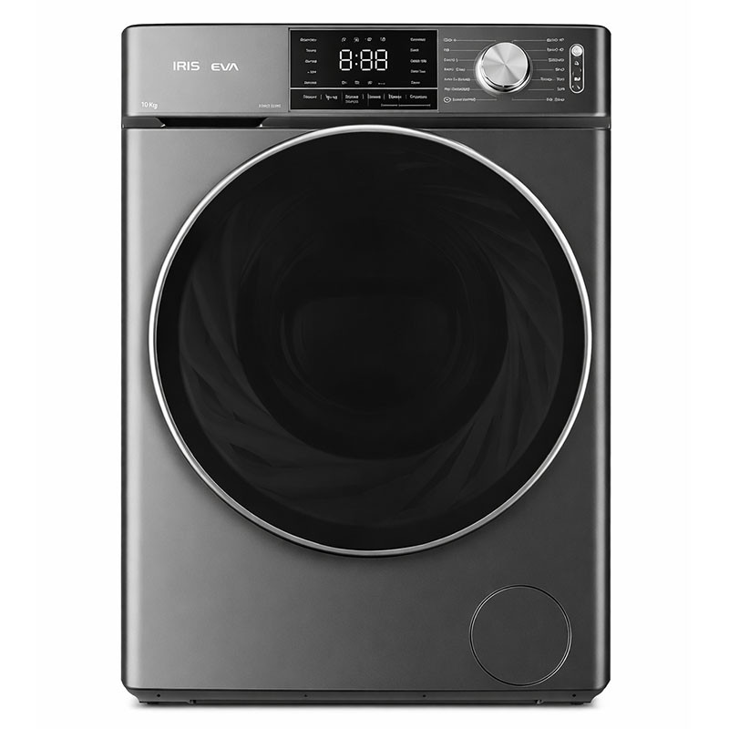 Machine à Laver Frontale Iris Eva 10.5Kg Dark Silver en Tunisie