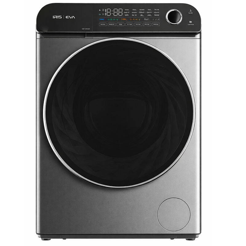 Machine à Laver Frontale Iris Eva 12Kg Noir en Tunisie