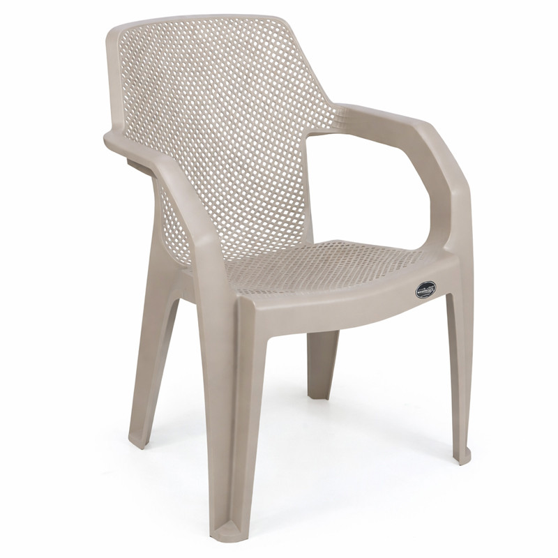 Chaise De Jardin Sotufab Plast Atlas Grège en Tunisie
