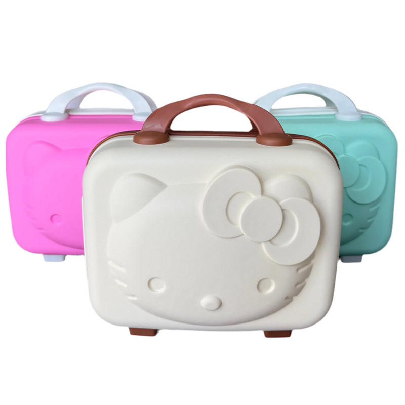 Valise De Maquillage Enfant Hello Kitty Bleu Turquoise