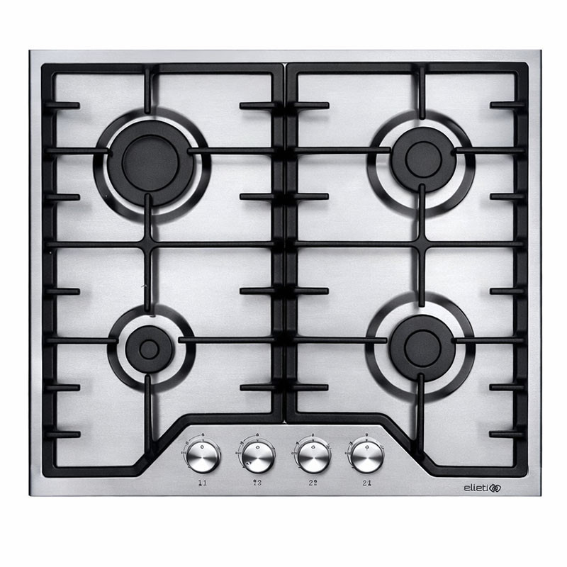 Plaque de Cuisson Encastrable Elleti 60220DN 4 Feux 60Cm Inox en Tunisie
