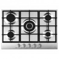 Plaque de Cuisson Encastrable Elleti 22380N 5 Feux 70Cm Inox en Tunisie