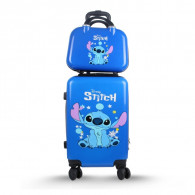 Valise Enfant Ovale Stitch T2 2 Pieces 35 Litres Bleu en Tunisie