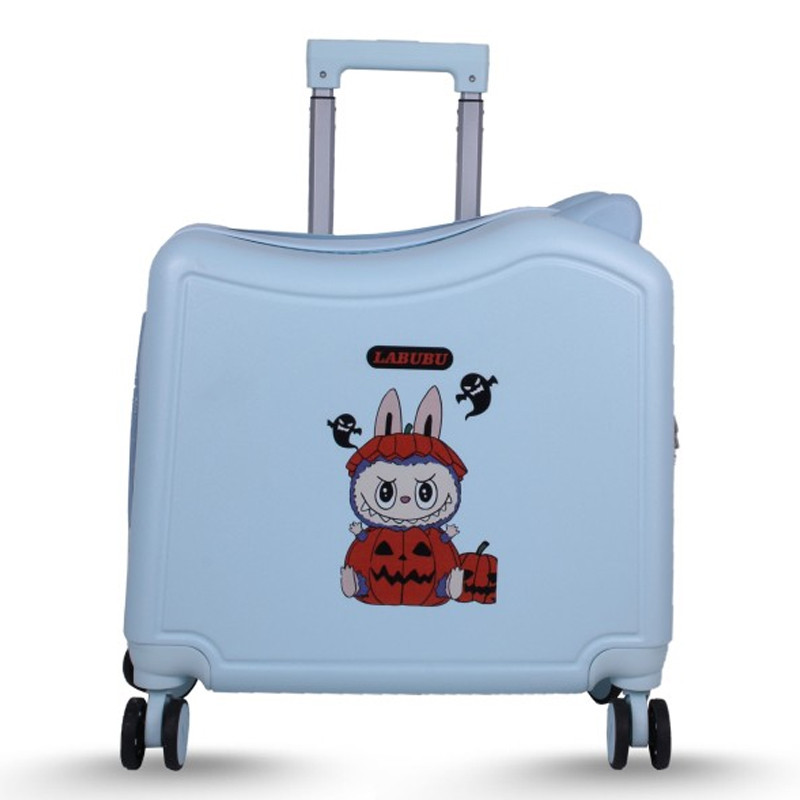 Valise Enfant Disney Carré Labubu 35 Litres Bleu en Tunisie