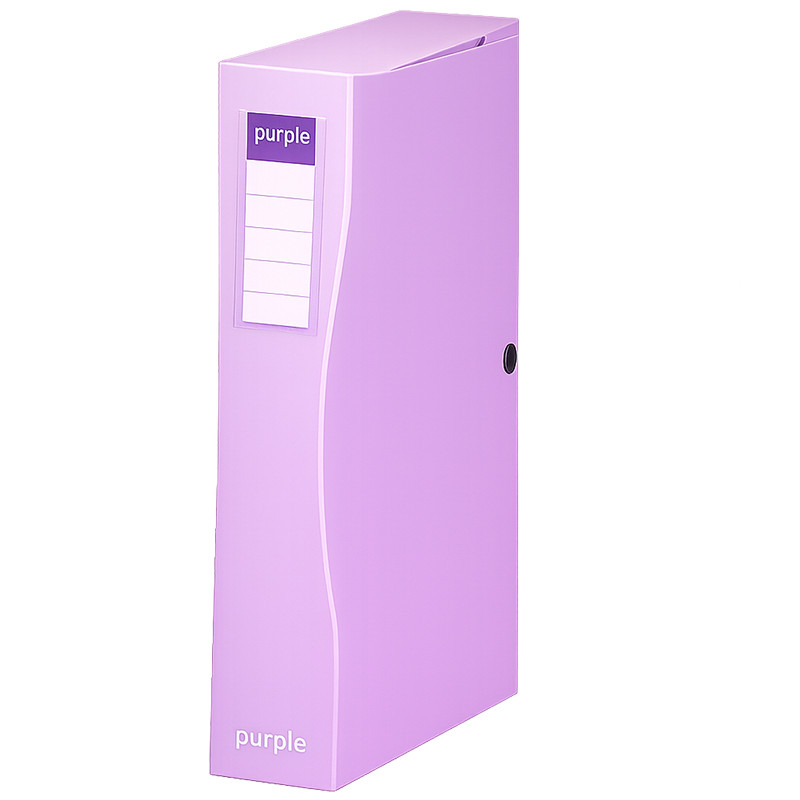Boite De Classement Purple Dos 80mm Violet Pastel En Tunisie