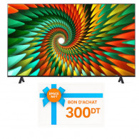Tv LG 65" NanoCell Nano77 UHD 4K 2023 Smart TV Noir en Tunisie