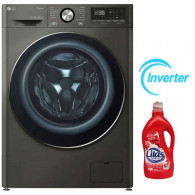 Lavante Séchante LG Frontale LG 9 KG - SMART DD 6M - Silver