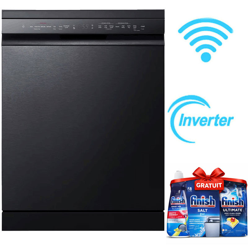 Lave Vaisselle LG DFC425FM Inverter 14 Couverts Noir EN Tunisie