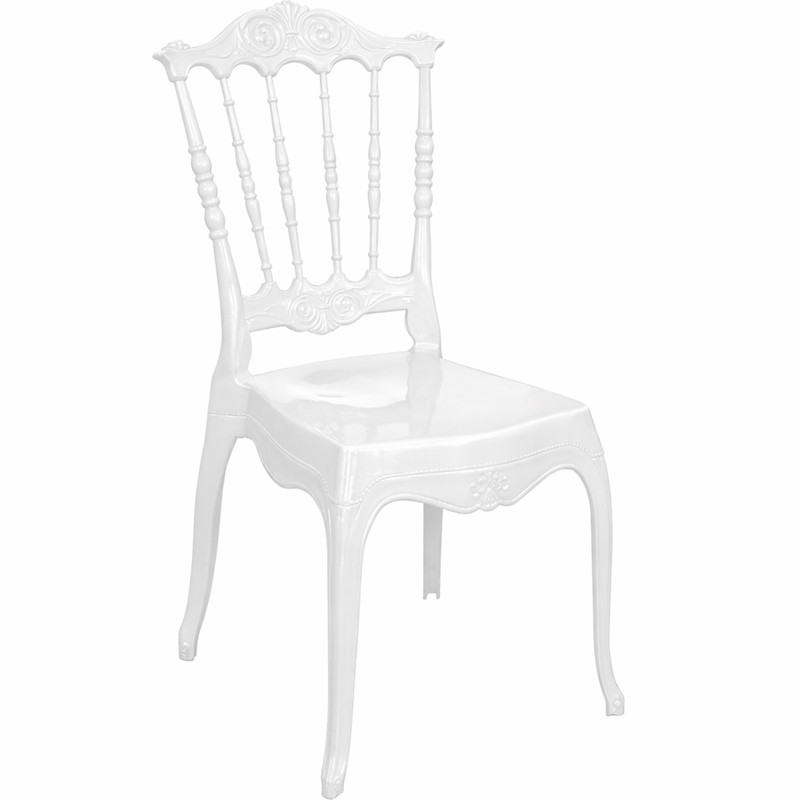 Chaise De Jardin Sotufab Plast Arabesque Blanc en Tunisie