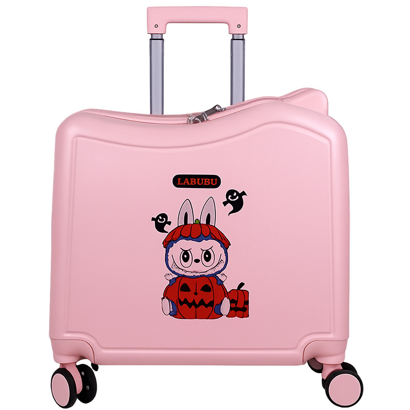 Valise Enfant Disney Carré Labubu  35 Litres Rose En Tunisie