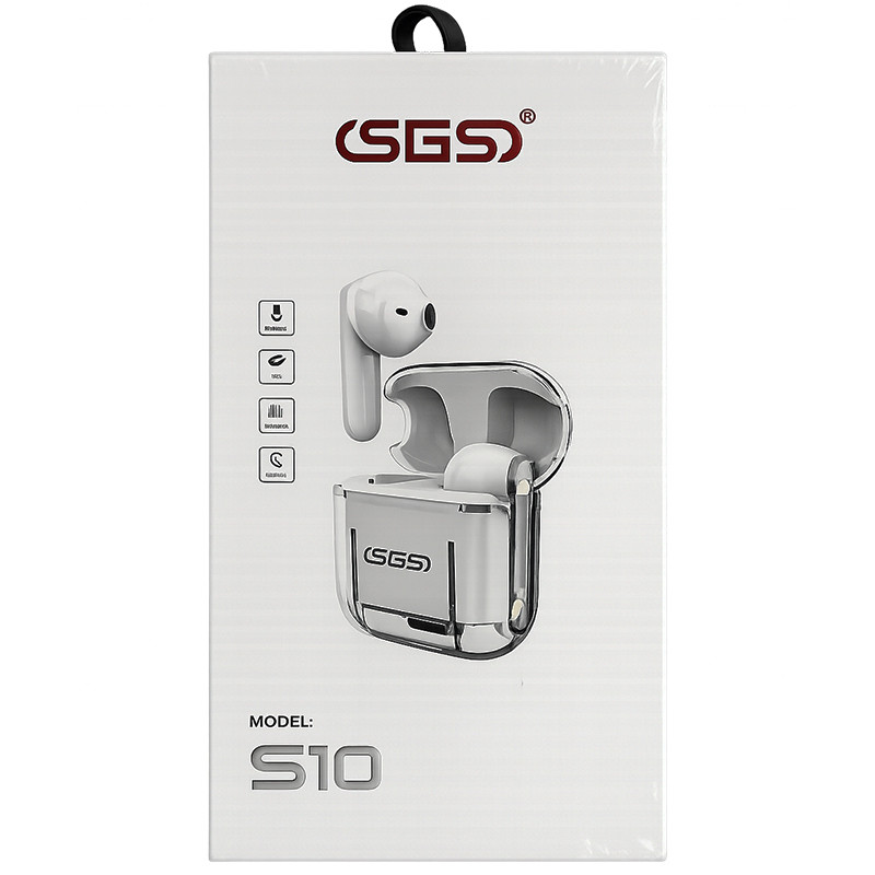 Ecouteur Bluetooth SGS S10 Blanc en Tunisie