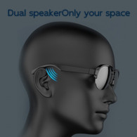 Lunette Connectée SGS S23 Noir en Tunisie