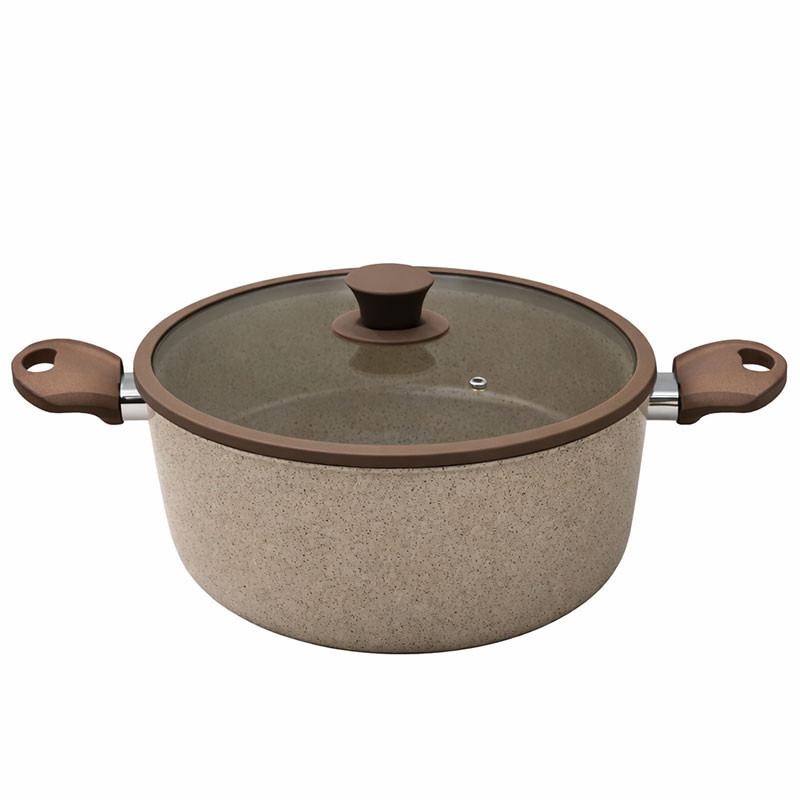 Faitout MCS 24Cm Granite Beige en Tunisie