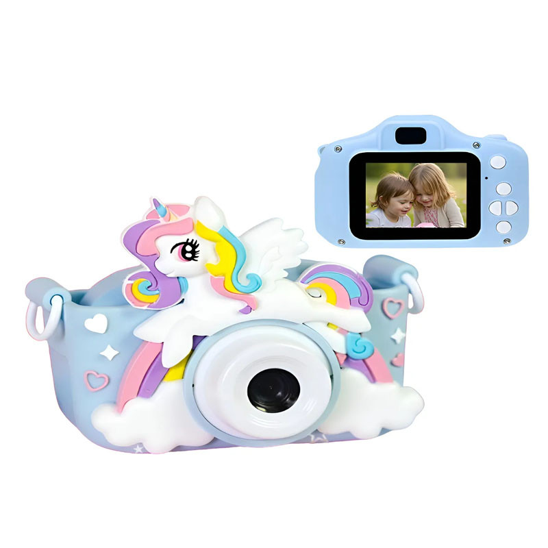 Appareil Photo Numérique Licorne Pour Enfants Bleu en Tunisie