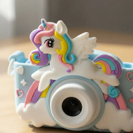 Appareil Photo Numérique Licorne Pour Enfants Bleu en Tunisie