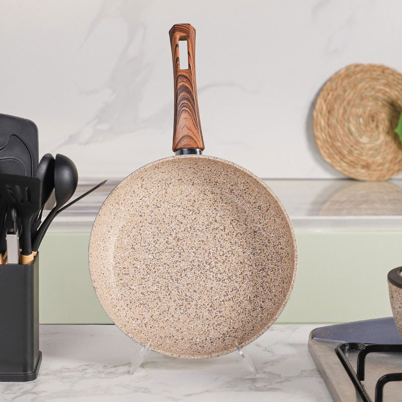 Batterie de Cuisine Falez 37 Pièces Granite Beige en Tunisie