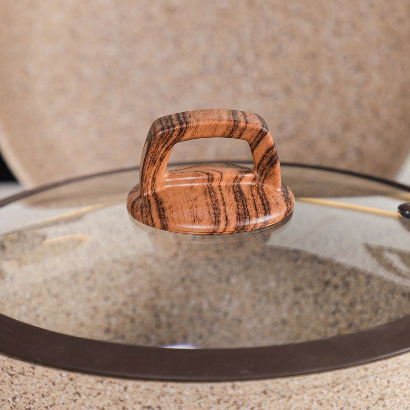 Batterie de Cuisine Falez 37 Pièces Granite Beige en Tunisie