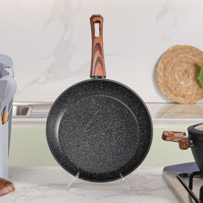 Batterie de Cuisine Falez 37 Pièces Granite Noir en Tunisie