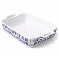 Plat à Four Rectangulaire En Céramique 2.4 L Bleu En Tunisie