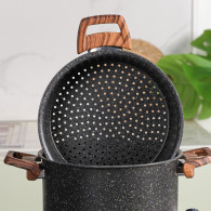 Batterie de Cuisine Falez 37 Pièces Granite Noir en Tunisie