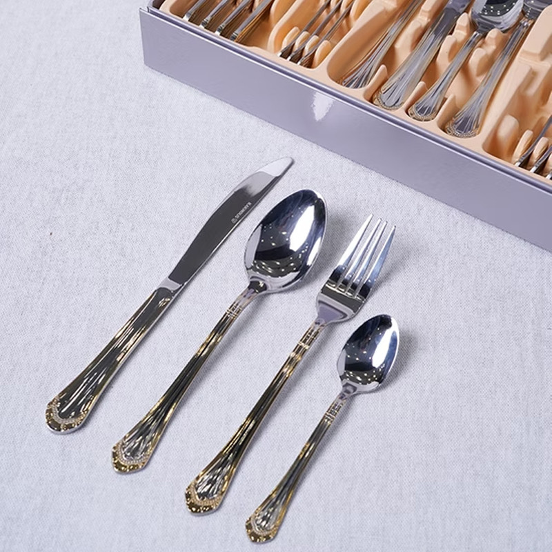 Coffret Ménagère Kakmous 24 Pièces Inox en Tunisie